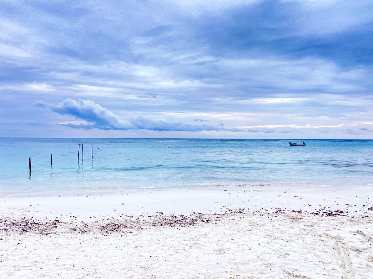 Pablocoa's tweet image. 18:35 pm, Xpu ha #rivieramaya #xpuha #lifeislife #sea #sand #clouds #boat #sunset #calm #relax #enelmarlavidaesmassabrosa #enelcaribeaunmassabrosa