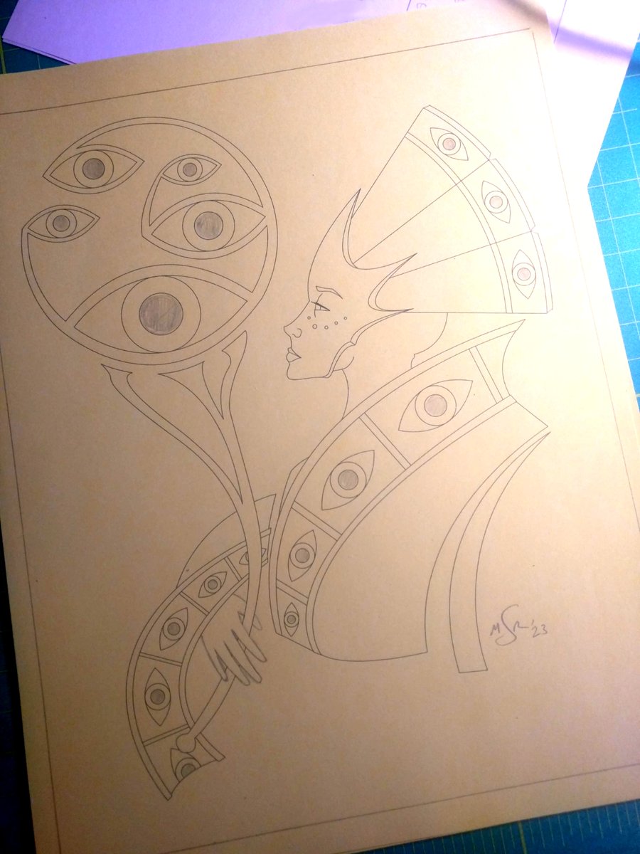 PaperMatthewArt's tweet photo. Live Now! https://t.co/quJlZ9uRpF

Tonight we're starting work on Mask #23 (aka The Queen of Eyes)!

#livenow #paperart #papersculpture #twitch #art https://t.co/uRPb4smQFn