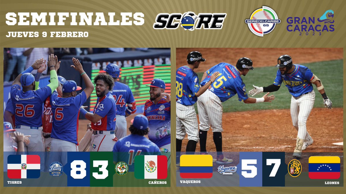 Score MX 🇲🇽 on Twitter "⚾️ Estos fueron los resultados de las