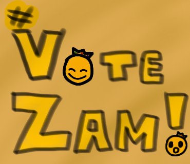 lonedudee's tweet photo. VOTE ZAMMM!! #VoteZam https://t.co/TgBX6xuMy5
