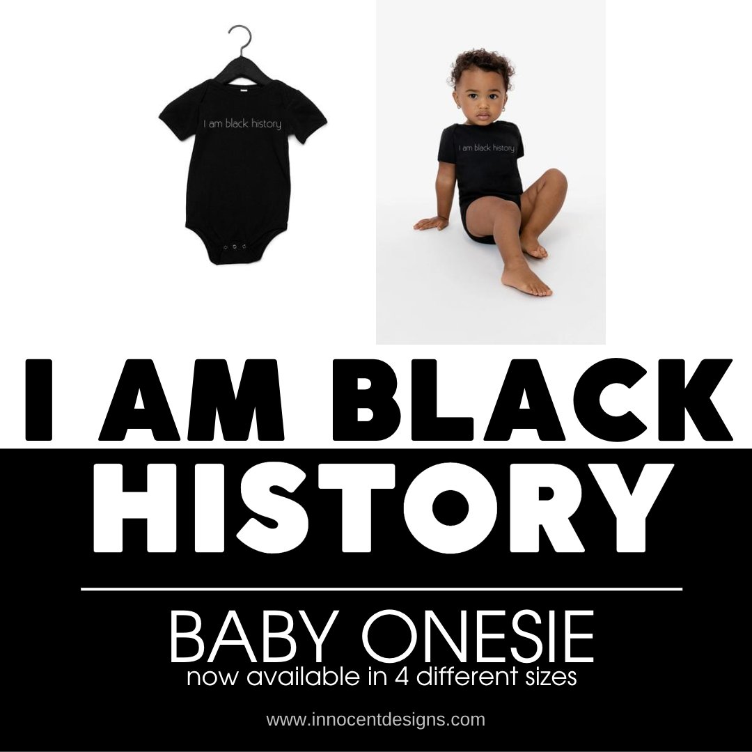 DesignsInnocent's tweet photo. Some gear for the little ones. Shop https://t.co/R3UMUt2978 
#blacktwitter #baby #BHM #clothing #BlackBusiness #womeninbusiness https://t.co/zm02LIFpyf