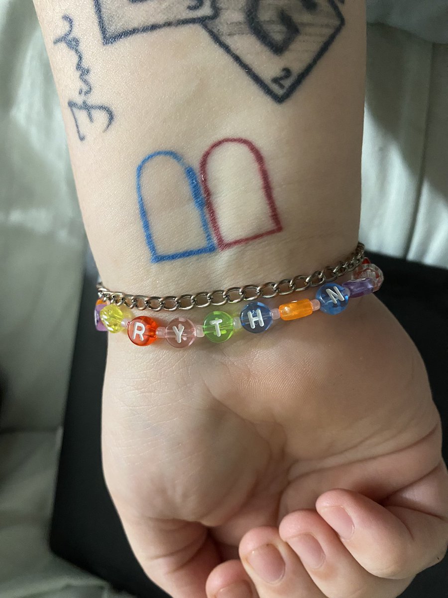Meagan_Morin7's tweet photo. Also in case anyone was wondering how much I believe in this album, I literally got a tattoo inspired by the cover 6 months ago. 

Also, Everything You Want bracelet courtesy of @LumisLunaa https://t.co/oFtyyxP5l8