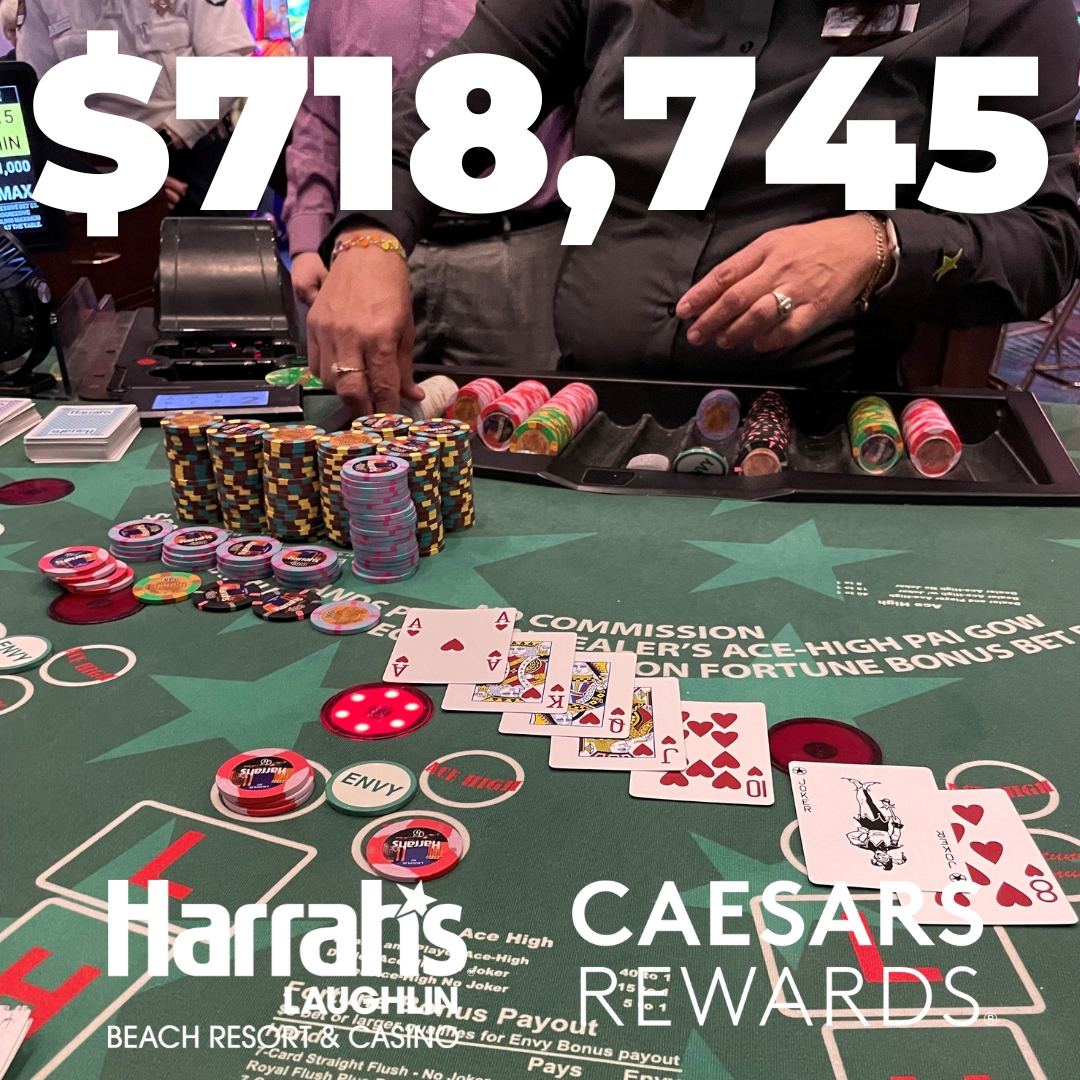 A night to remember!!! CONGRATULATIONS to our Flight Guest that won $718,745 on Pai Gow tonight!!! What an incredible win 🤑 😍 🤩