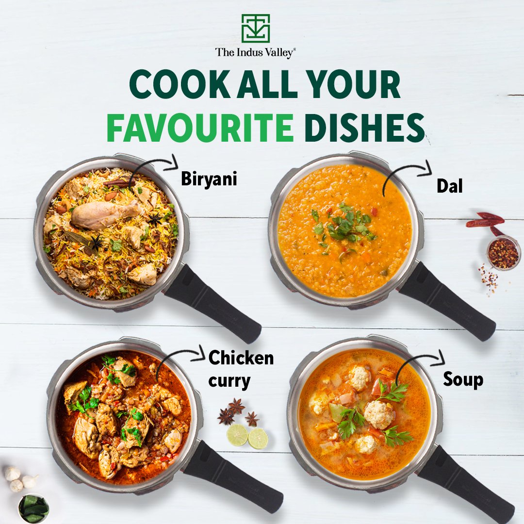 Theindusvalley_'s tweet photo. 📢📢Introducing New Tri-ply Stainless Steel Pressure Pan! 🎉🎉
SHOP NOW: https://t.co/ZDSyqJlQY2
#theindusvalley #newlaunch #newrelease #newcookware #missionhealthykitchen #pressurepan #triplystainlesssteelpressurepan #pressurecooker #cooker #triply #new #newproduct https://t.co/Id4EAJvfuZ