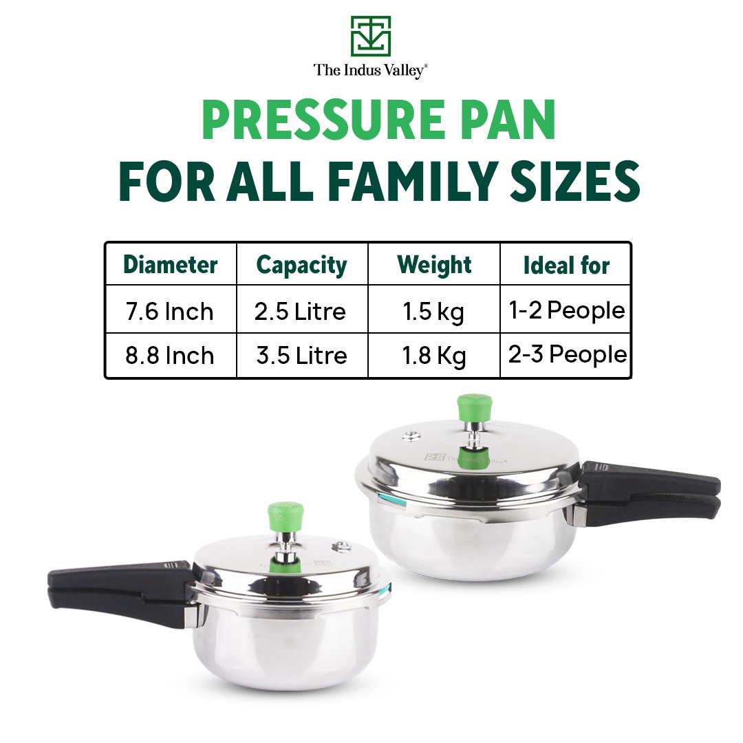 Theindusvalley_'s tweet photo. 📢📢Introducing New Tri-ply Stainless Steel Pressure Pan! 🎉🎉
SHOP NOW: https://t.co/ZDSyqJlQY2
#theindusvalley #newlaunch #newrelease #newcookware #missionhealthykitchen #pressurepan #triplystainlesssteelpressurepan #pressurecooker #cooker #triply #new #newproduct https://t.co/Id4EAJvfuZ