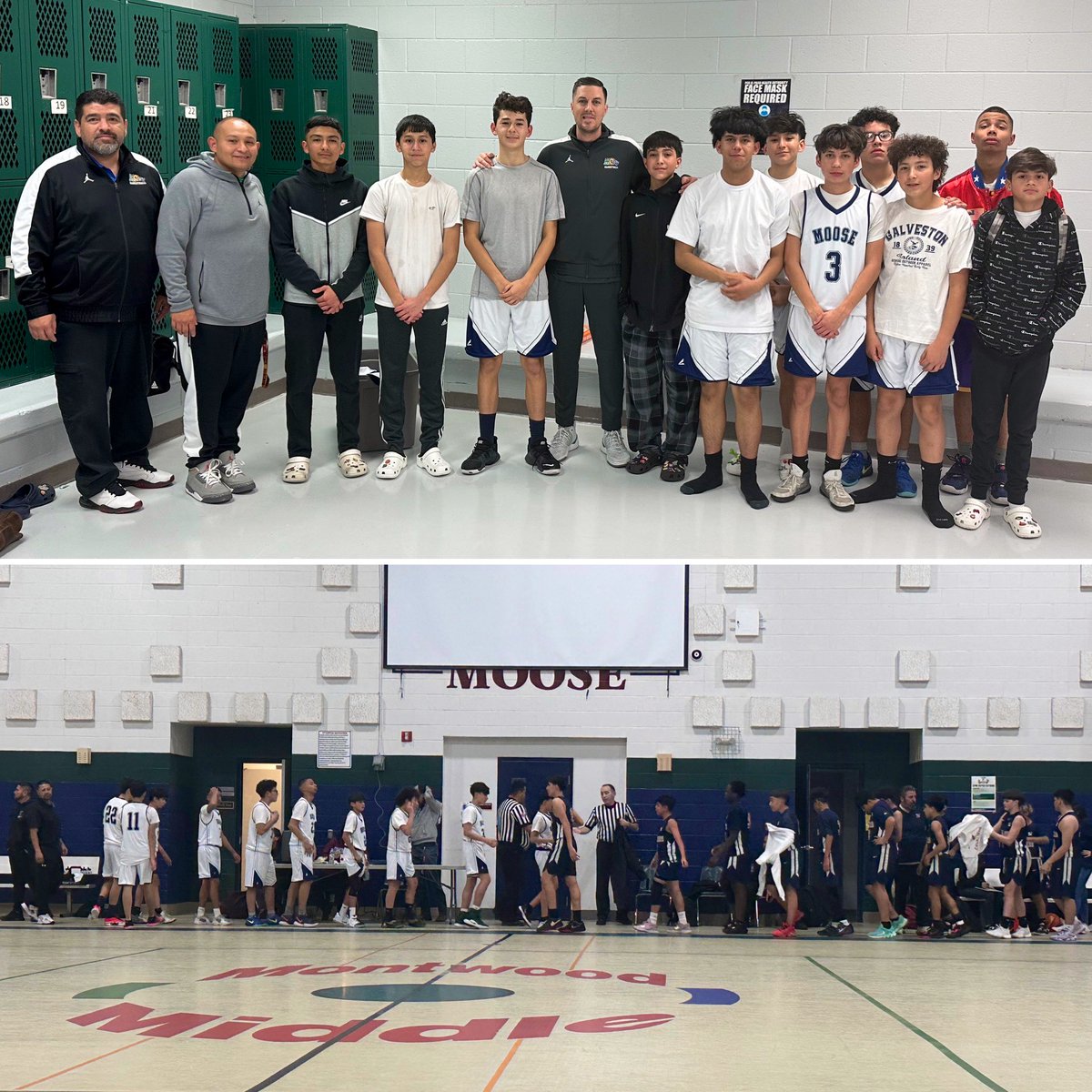 Had a great time seeing the @Montwood_MS Hoop Squad play tonight ! #FutureRams🐏 #MooseHoops🦌 #MontwoodHoops🏀