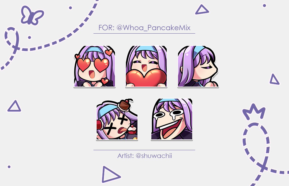 shuwachii's tweet photo. Emotes for @Whoa_PancakeMix!
Thank you for your request!
#emotes 
#twitcheemotes https://t.co/t7Cu9kB122
