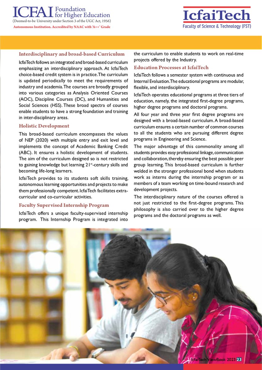 ICFAI_TECH's tweet photo. Admissions are open at IcfaiTech, Hyderabad for https://t.co/94erPU1kDz, https://t.co/3NJ5NYBZtV, and BCA Programs 2023.
Apply now @ https://t.co/GePWHedHy6

#BTechAdmissions2023  #BTechProgram  #BCA   #EngineeringAdmissions #IcfaiTechAdmissions2023  #IcfaiTechHyderabad. https://t.co/1zMFGDx6Qb