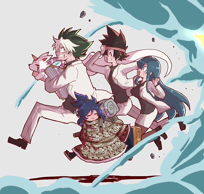 #イラスト その後のつなし達… 