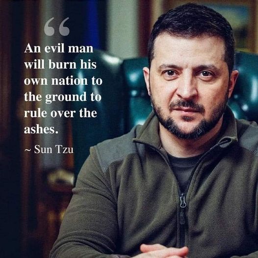 timand2037's tweet image. #Zelensky - from clown to evil puppet