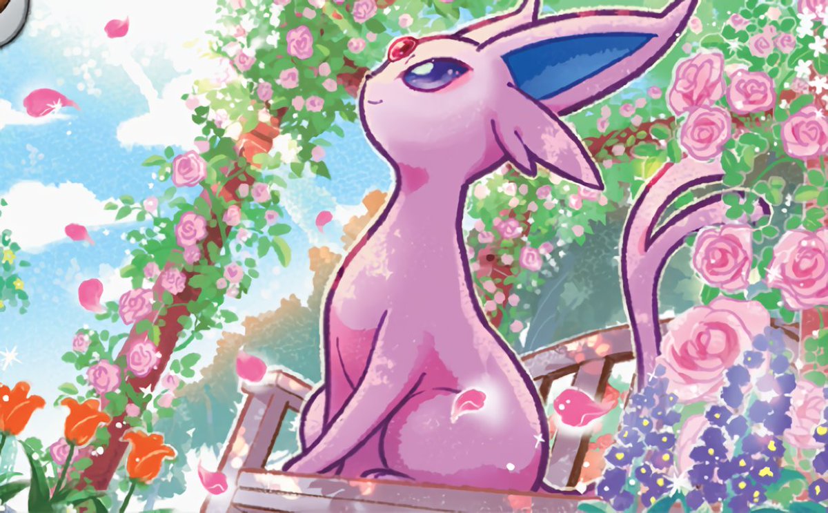 espeon ♡︎ illust. by tika matsuno