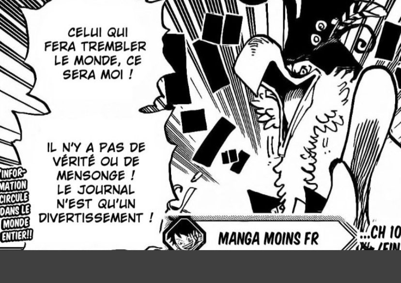 HiHamEar's tweet photo. Y’a que dans One Piece que tu peux voir des trucs aussi vrai dit par un poulet #ONEPIECE1074 https://t.co/5RvcOmce3I