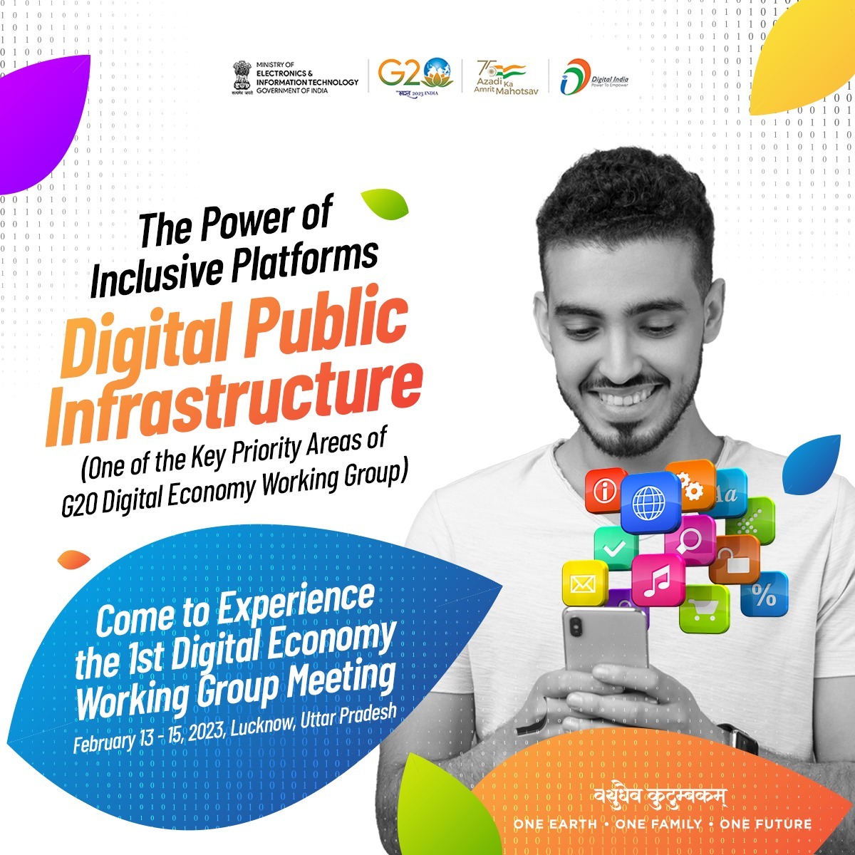 stpiindia's tweet image. Digital Public Infrastructure (DPI) offers transformative solutions for the delivery of public services and for empowering citizens through digital inclusion.

Be a part of the #G20IndiaDEWG Meeting in Lucknow from February 13-15, 2023. #G20India #Indiastack
@g20org @GoI_MeitY