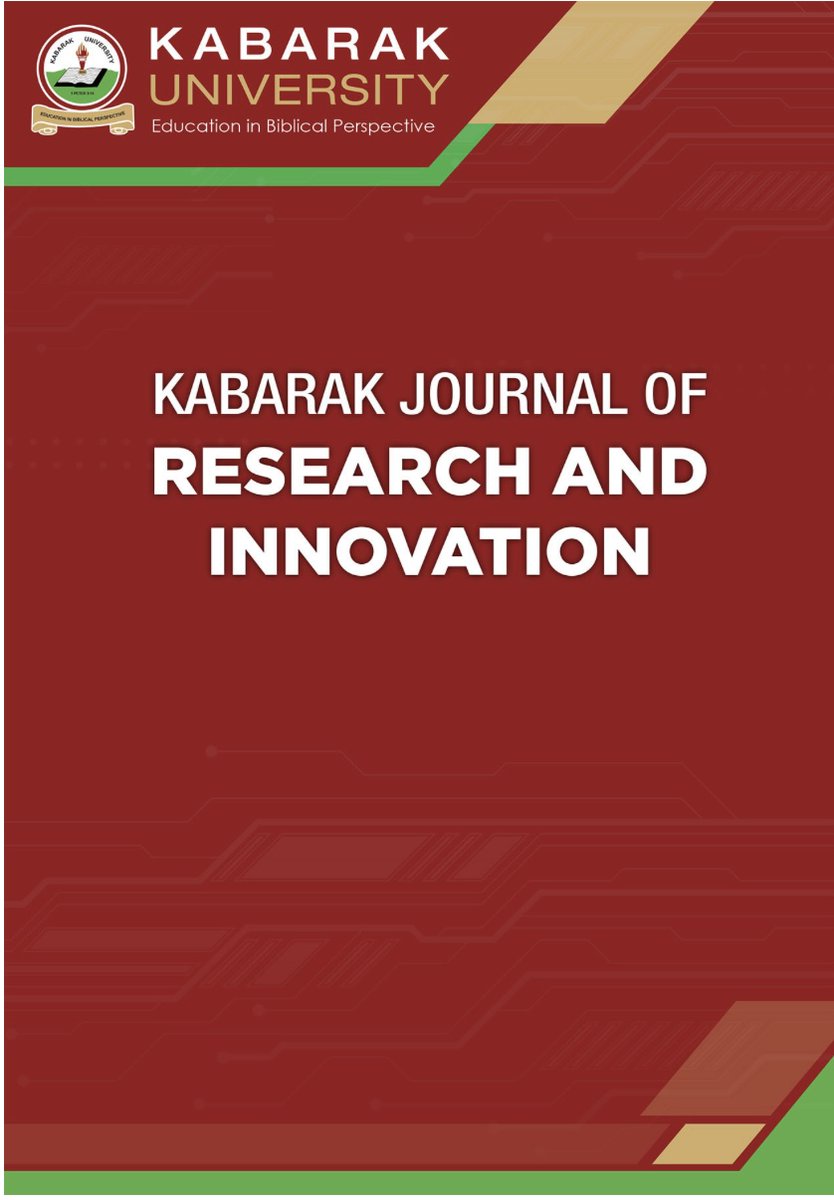 CALL FOR PAPERS: Kabarak Journal of Research &amp; Innovation (KJRI) is currently accepting manuscripts for Volume 13, Issue No. 1 (2023). Submission Link: journals.kabarak.ac.ke/index.php/kjri

Inquiries:  Write to the Editor in Chief through editorial@kabarak.ac.ke
#KJRI #Journals #CallforPapers