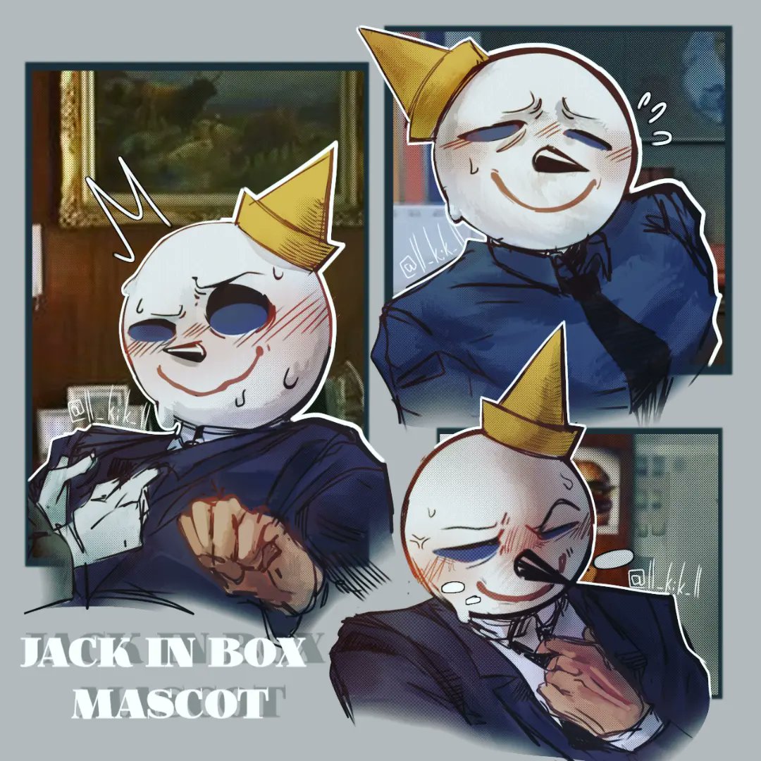 llKIMll1290's tweet photo. Вот вам очень быстрый скечт за три часа
И если что это jack in box mascot
И Да не спрашивайте почему он мне нравится:/
#art #JackInTheBox #jackinbox #fanart #ibisPaintX https://t.co/NkNgxFoVCK