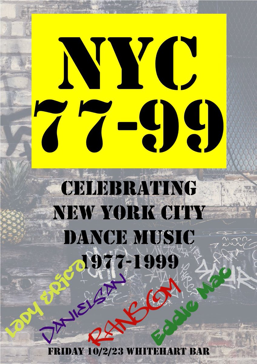 DeeJayEddieMac's tweet image. I'm playing some 80s boogie records  from 8:30pm 2nite at Whitehart Bar for this awesome party with some serious Aussie DJ legends. Come thru for a drink &amp;amp; dance! Big Up @djladyerica #vinyl #NYC #melburn