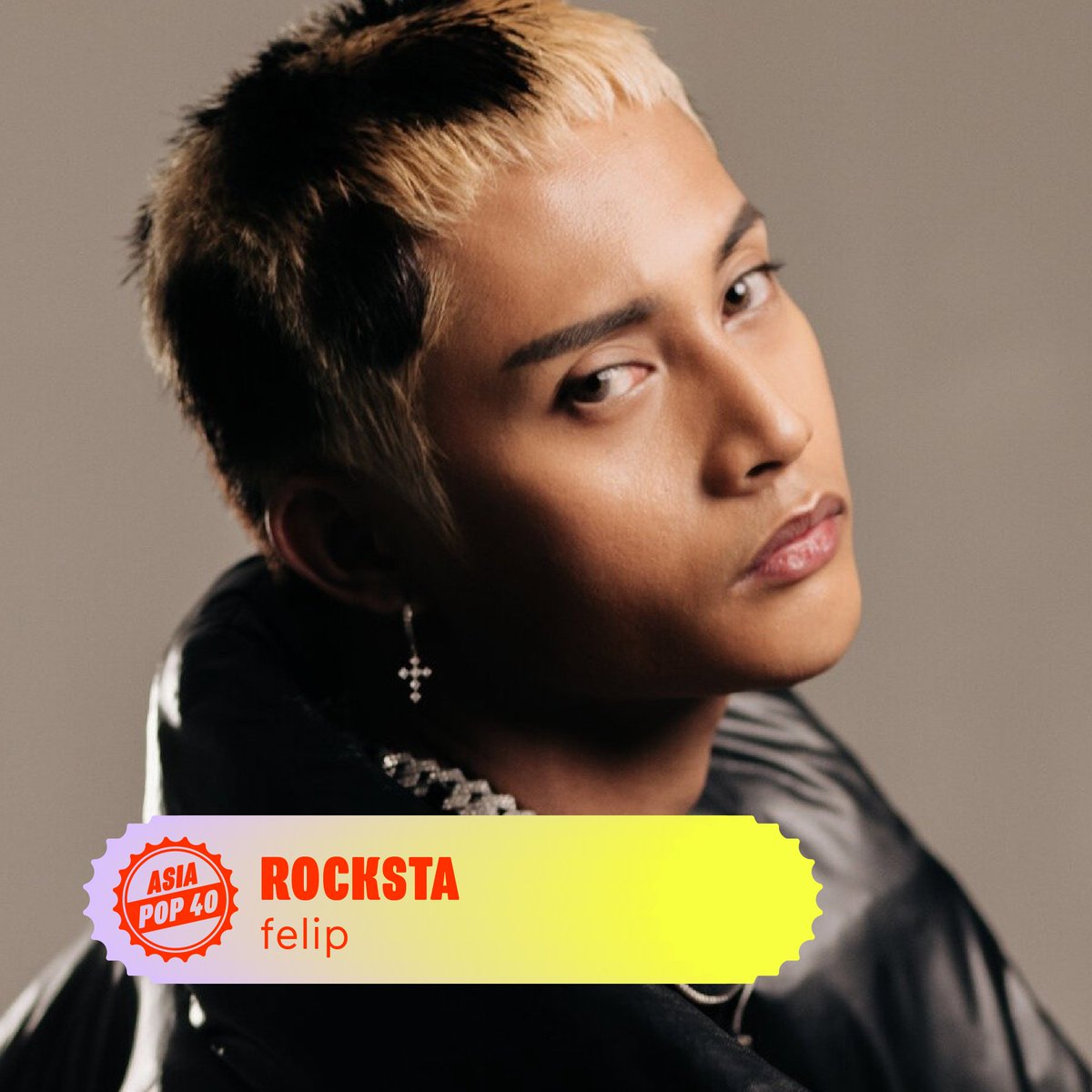 AsiaPop40's tweet photo. 🔥 @felipsuperior is back with a hot new track "ROCKSTA" 🔥 

🎸 Catch #ROCKSTA this week on #AsiaPop40 as an Alternative Choice Cut! 🎸

📡 https://t.co/5C1aZGvxnn for broadcast times! 📡 https://t.co/1oqFO1Nwky