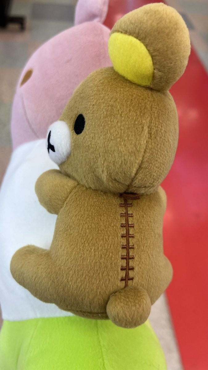 リラックマ茶屋 3色団子ぬいぐるみXL 全2種 入荷しましたー！ ╲花より