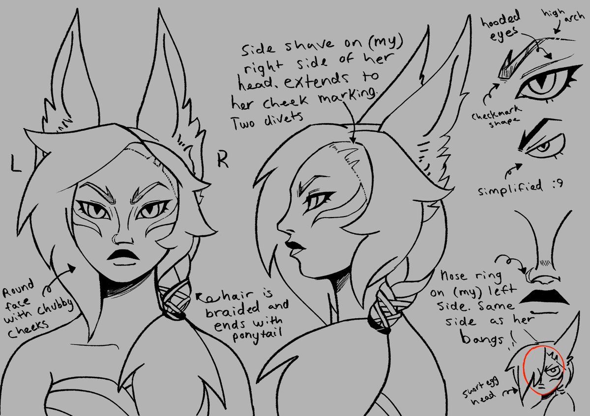 I made Xayah and Rakan references for all artists who want a good resource to reference!!!!! 