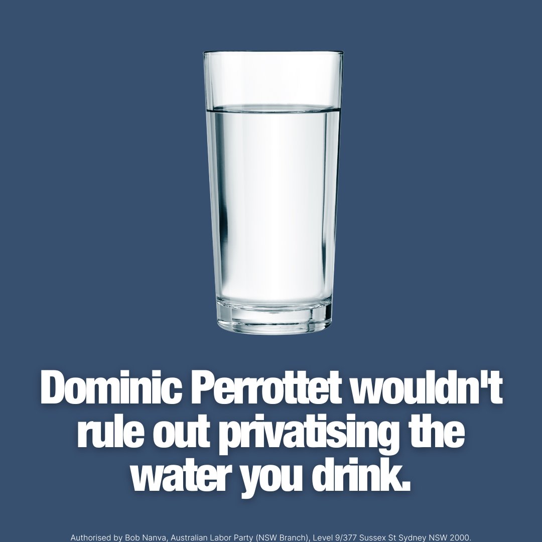 Tetrisnet On Twitter RT NSWLabor Sydney Water Isn t Safe Under Dominic Perrottet 
