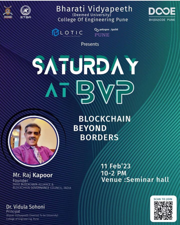 Our founder, <a href="/rajkapoor1964/">Raj Kapoor</a> and Chairman <a href="/YunometaHQ/">Yunometa</a> shall be speaking at #Pune tomorrow.