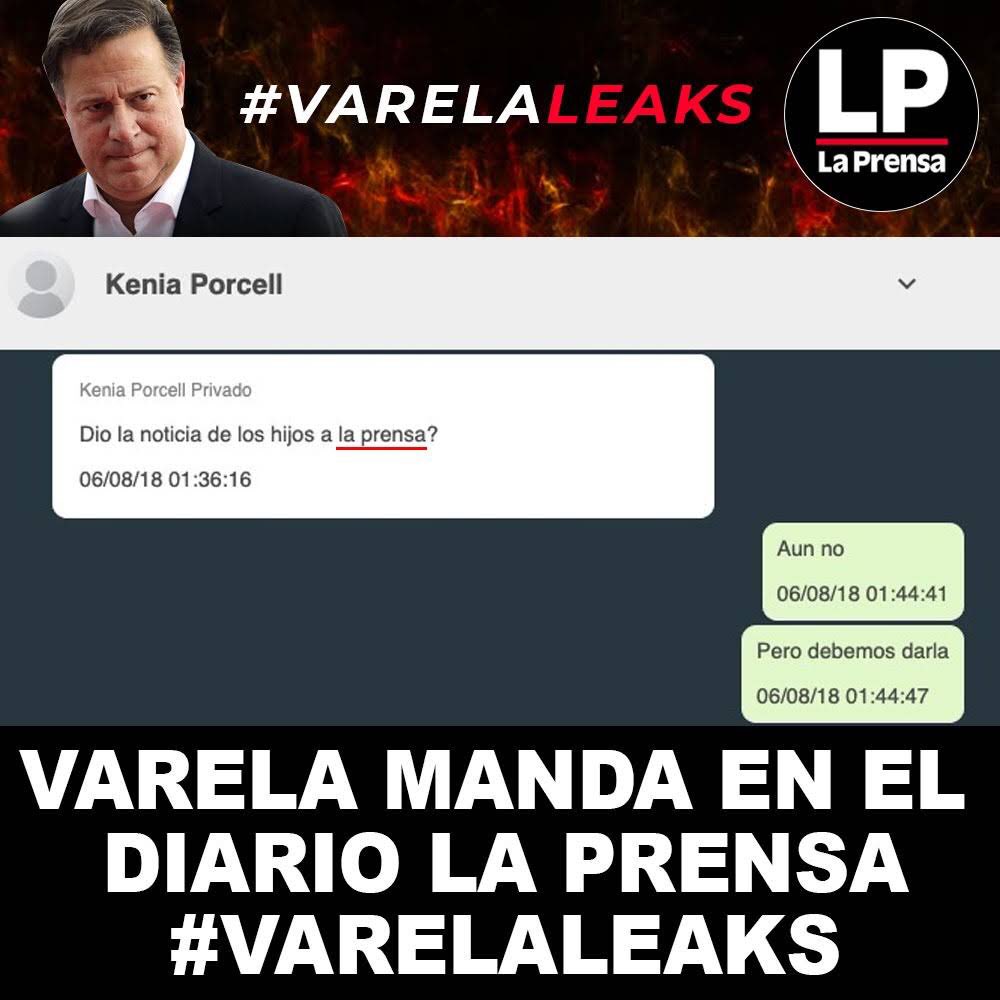 JuanchoBernalD's tweet photo. Así era @JC_Varela con la @prensacom y qué ha investigado @PGN_PANAMA? #mamavergas @OJudicialPanama @panamenistas https://t.co/92CFzFR2Sm
