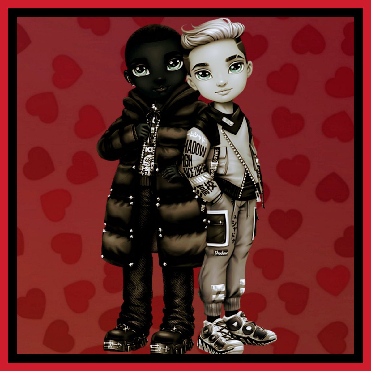 Random_Human333's tweet photo. 🖤💘Rexx X Ash Edits💘🤍
#RainbowHigh #ShadowHigh #ShadowHighSeries1 #ShadowHighSeries2 #RexxMcQueen #AshSilverstone #RexxXAsh #LetYourTrueColorsShine #HappyValentinesDay #edit https://t.co/XXjVH8H49c