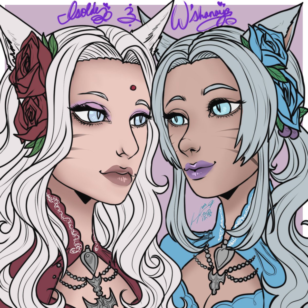 MizunoSuzuka's tweet photo. I am about to dump SO many sketches from the last two nights. Thank you again to #ClubCosmos and #Clubignition @DiamondDE_FFXIV for allowing me to draw up all these beautiful creatures <3 (1/?) https://t.co/pOB5imLg19