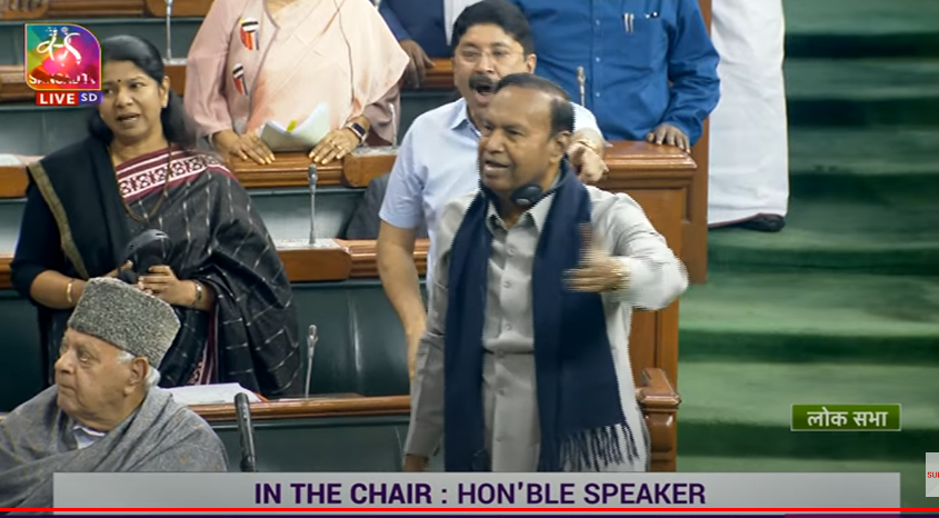 Argument between Union Health Minister Dr Mandaviya&DMK MPs in Lok Sabha
“I won… Argument between Union Health Minister Dr Mandaviya&DMK MPs in Lok Sabha
“I won…