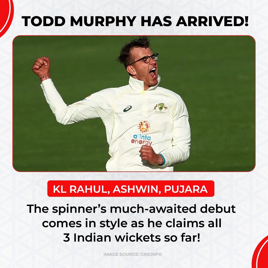 VUSportOfficial's tweet photo. The much-talked-about debut lives up to the hype! 🔥
#TodMurphy #INDvsAUS #BGT #BGT2023 https://t.co/c01VcmIXRV