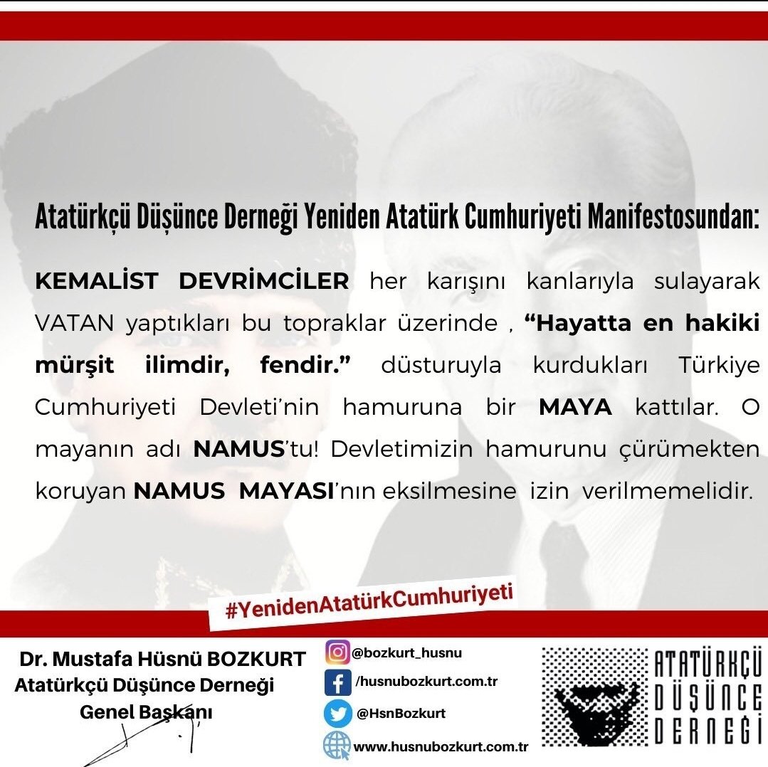 "Hayatta en hakikî mürşit ilimdir, fendir"

K. Atatürk