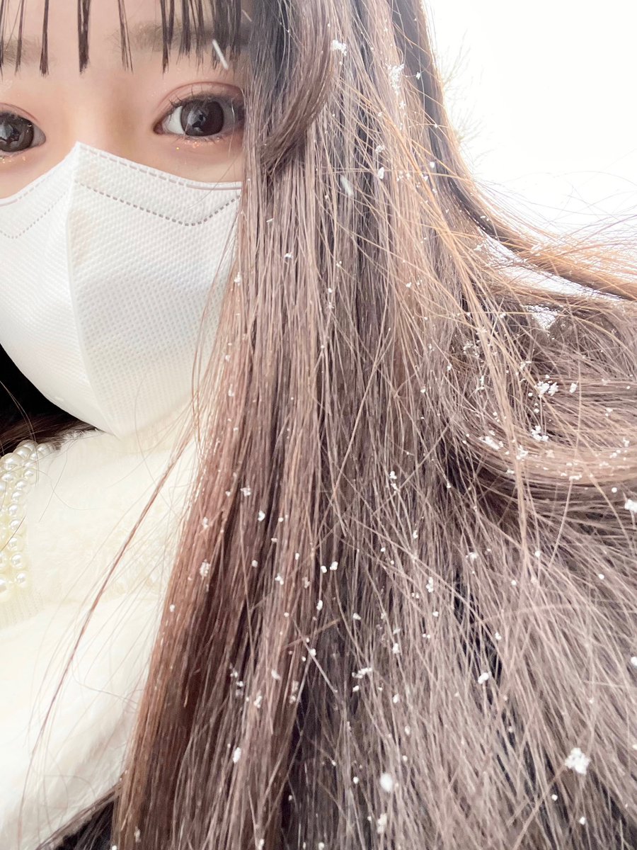 ゆき 降ったね ☺︎ ❄️