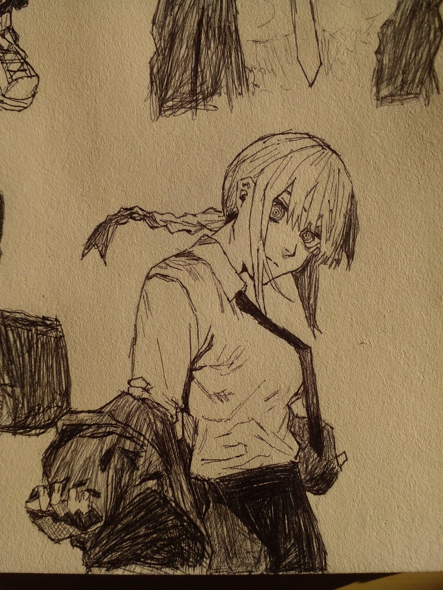 aybee_arts's tweet photo. Makima and aki 😗
#draw #drawing #sketch #anatomy #anatomytutorial #chainsawman #ArtistOnTwitter #power #art #growth #motivation #anime #manga #mangagirl #artsy #pencildrawing #traditionalart #traditionaldrawing #feed #HogwartLegacy #makima #Artists https://t.co/VBpcOGlPGs