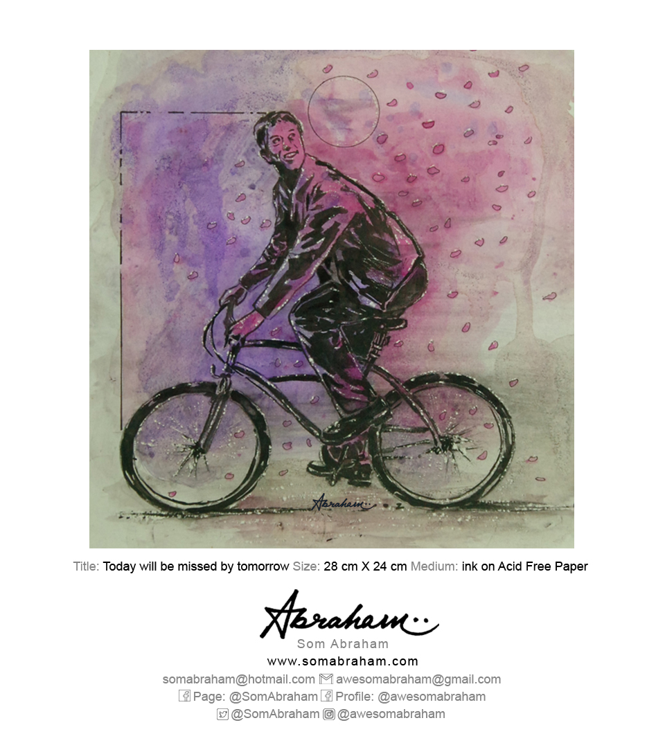 SomAbraham's tweet photo. Today will be missed by tomorrow (ink on Acid Free Paper) by @SomAbraham 

https://t.co/pKofbmGc7v

#contemporaryart #inkonpaper #ink #fineart #artasmedicine #artismedicine #fineartasmedicine #fineartsasmedicine #kolkata #india #art #artist #contemporaryartist #somabraham https://t.co/efCqGSCz2T