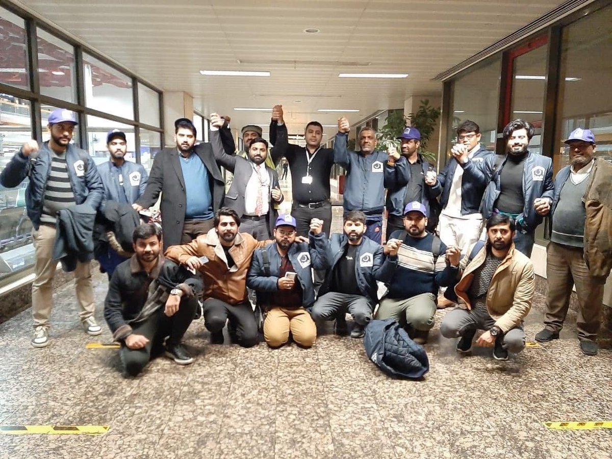 AlkhidmatOrg's tweet photo. A 47-member Search &amp; Rescue (SAR) team of Alkhidmat has left for #Turkiye to participate in the on-going Search &amp; Rescue Operation. 
The group comprises search &amp; rescue specialists of AKF from across the country. The SAR team is equipped with the latest search &amp; rescue equipment. https://t.co/2UItsSOyf8