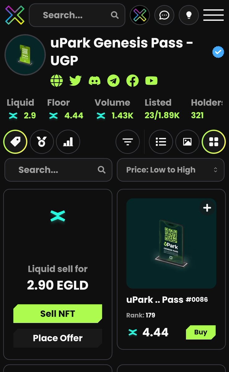 And that is first the beginning 🔥🚀
<a href="/uPark_network/">uPark Network</a> <a href="/uParkNFT/">uPark NFT</a> $uPark
