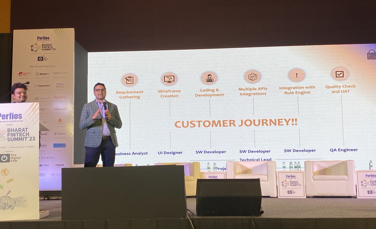 TeamSignzy's tweet photo. Yesterday, on the second day of #BharatFintechSummit 2023, @ankitratan, CEO &amp; Co-Founder, #Signzy, took a session explaining how Signzy enables banks to focus on revolutionizing the #onboarding experience.

#fintech https://t.co/TbTf8ihlzK
