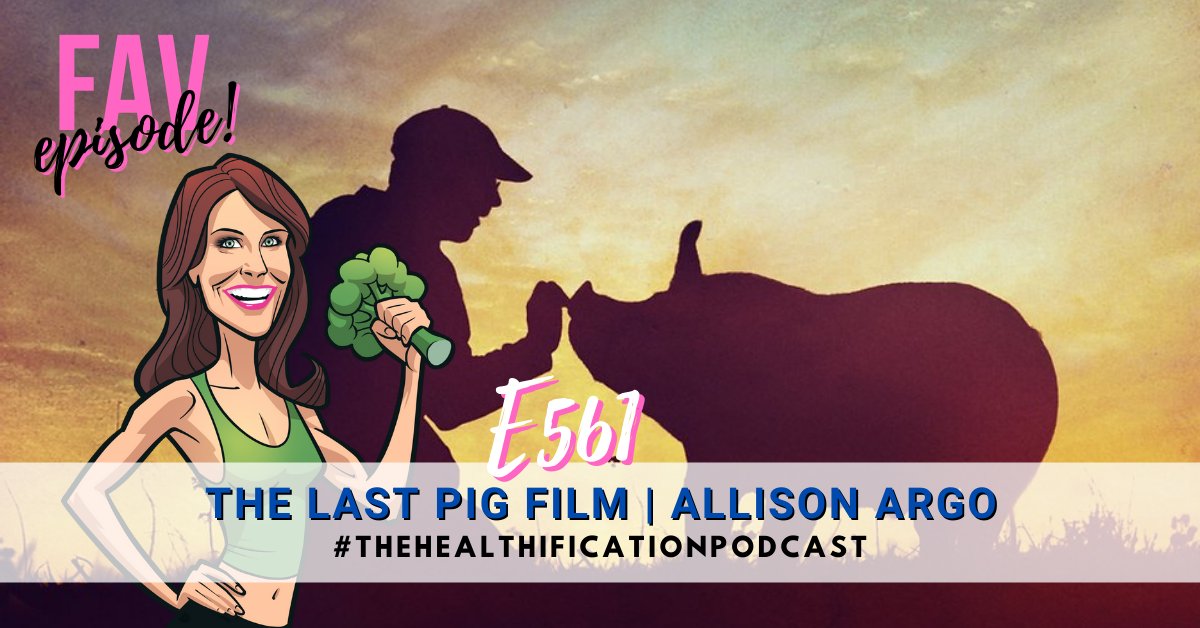 #flashback to an interview I LOVED.
E561: <a href="/TheLastPigFilm/">The Last Pig</a> with Allison Argo. 
If you think “humane meat” exists please watch this film or listen to my chat with its amazing director Allison Argo.
strongbodygreenplanet.com/e561-the-last-…