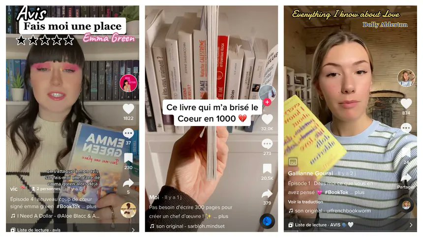 FC_actu's tweet photo. La tendance #booktok, née du réseau social TikTok, regroupe les jeunes amateurs de littérature qui partagent leurs lectures préférées sur l'application. Et cela se ressent notamment en librairies. 
#VendrediLecture 🤳📚
https://t.co/EAl1rvDaSR https://t.co/MiK8a8EBa4