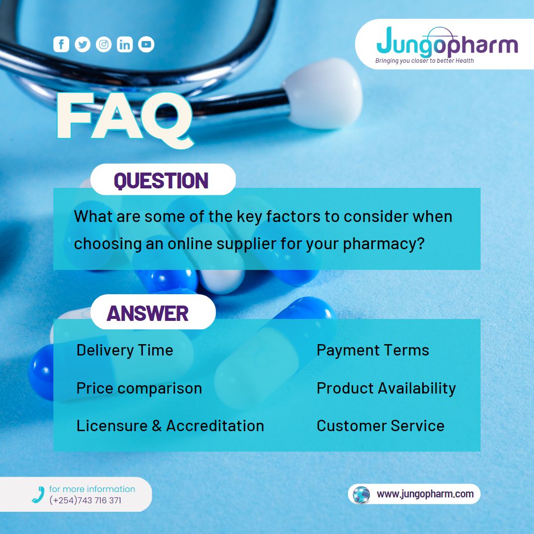 Confused about which online supplier to choose for your pharmacy business? Look no further!
Here are a few key pointers to consider for a seamless & efficient ordering process. 
#MainaAndKingangi
#PharmacyBusiness 
#OnlineSupplier #EfficiencyTips
The SEC