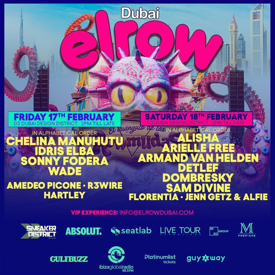 GYGAgency's tweet photo. *Elrow XXL in Dubai*

The most unique party brings its XXL show to Dubai for the very first time!

The XXL party is proudly supported by GuyWay Events. We will make sure everyone has a blast.

*Links to tickets:*
17.02: https://t.co/10jGIw5SOX

18.02: https://t.co/d4jSUbnIwY https://t.co/si15L9ZiWi