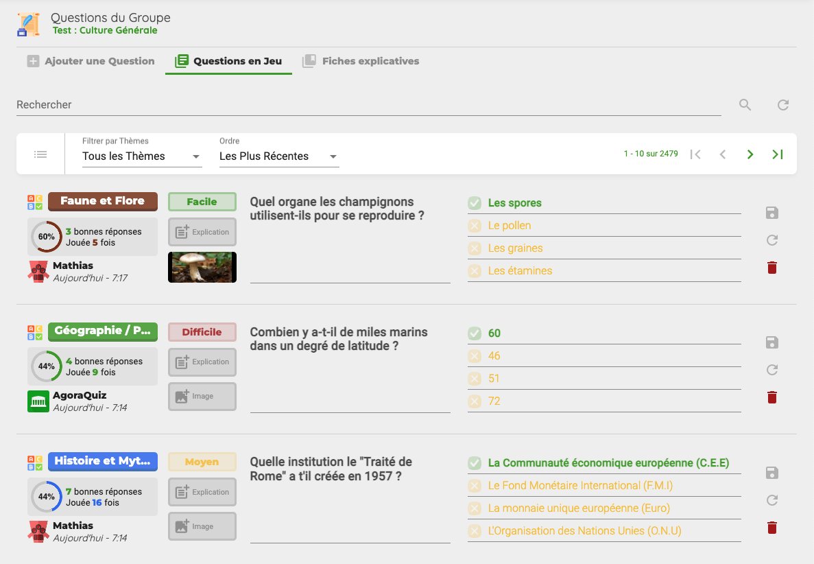 AgoraQuiz's tweet photo. Chose promise, chose due... 

🤖🎉NOUVELLE MISE À JOUR🎉🤖

Au menu:
- Les Questions avec uniquement 2 réponses
- Les Questions à choix multiples
- Une actualisations des listes de Questions
- Un mode sombre

Rendez-vous sur https://t.co/nO38EKsEPQ pour découvrir ces nouveautés ! https://t.co/3xdvdsNwWi