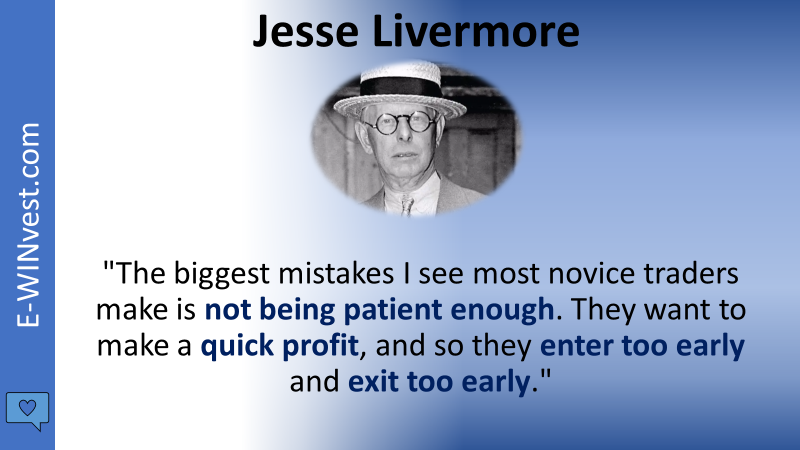BPDTrading's tweet photo. En débutant, on veut vite croquer dans le trading. Faire comme les voisins des RS. On manque de patience, on rentre trop tôt, on sort trop tard. Et on accumule frustrations diverses et pertes financières
#trading #bourse #livermore https://t.co/wbN3dGViCd