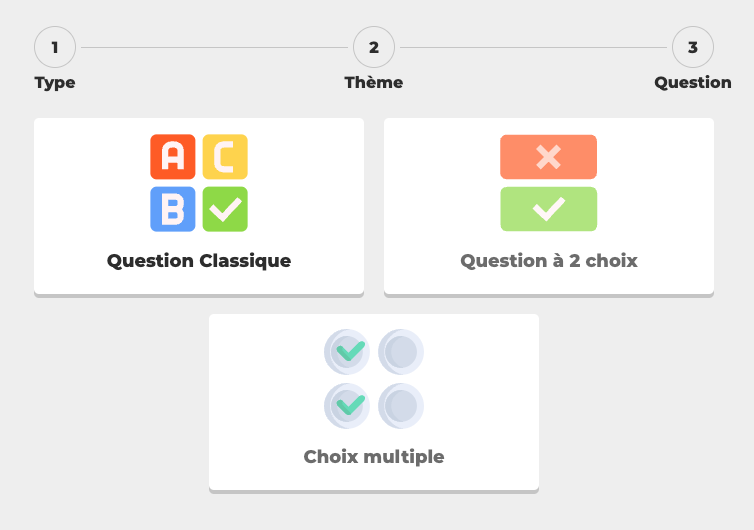 AgoraQuiz's tweet photo. Chose promise, chose due... 

🤖🎉NOUVELLE MISE À JOUR🎉🤖

Au menu:
- Les Questions avec uniquement 2 réponses
- Les Questions à choix multiples
- Une actualisations des listes de Questions
- Un mode sombre

Rendez-vous sur https://t.co/nO38EKsEPQ pour découvrir ces nouveautés ! https://t.co/3xdvdsNwWi