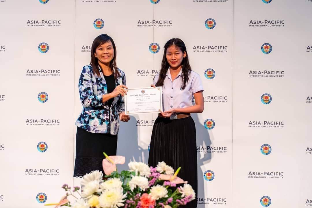 karen_kecd's tweet photo. Congratulations to former K-GED students, Saw Say Eh Hser (Year 1) and Naw Tamular Paw (Year 2) for Academic Excellence Awards from the Asia-Pacific International University.
An example for all future K-GED students who will finish this year!
Photo: APIU
#KGED
#KECD https://t.co/LVxRyYCtnM