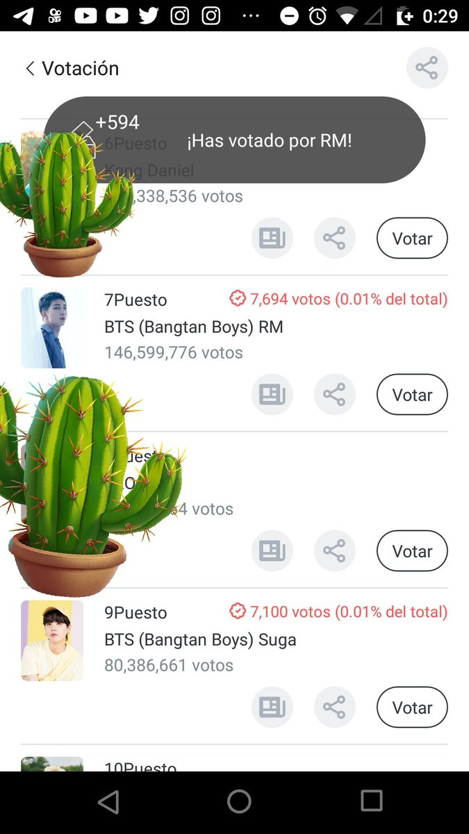 Crazy184ever's tweet photo. @YTarmyMx @BTS_twt Mis evidencias #NopalitosTeam🌵
#BTS #방탄소년단 @BTS_twt https://t.co/8GjbO3IFM6