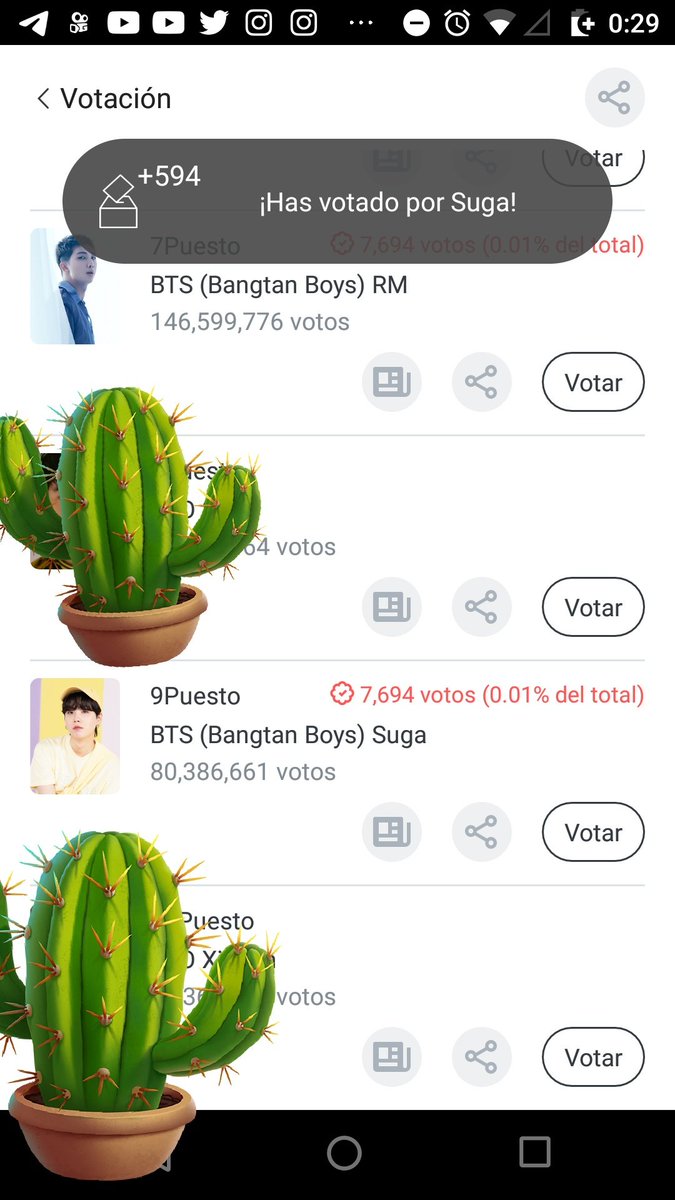 Crazy184ever's tweet photo. @YTarmyMx @BTS_twt Mis evidencias #NopalitosTeam🌵
#BTS #방탄소년단 @BTS_twt https://t.co/8GjbO3IFM6