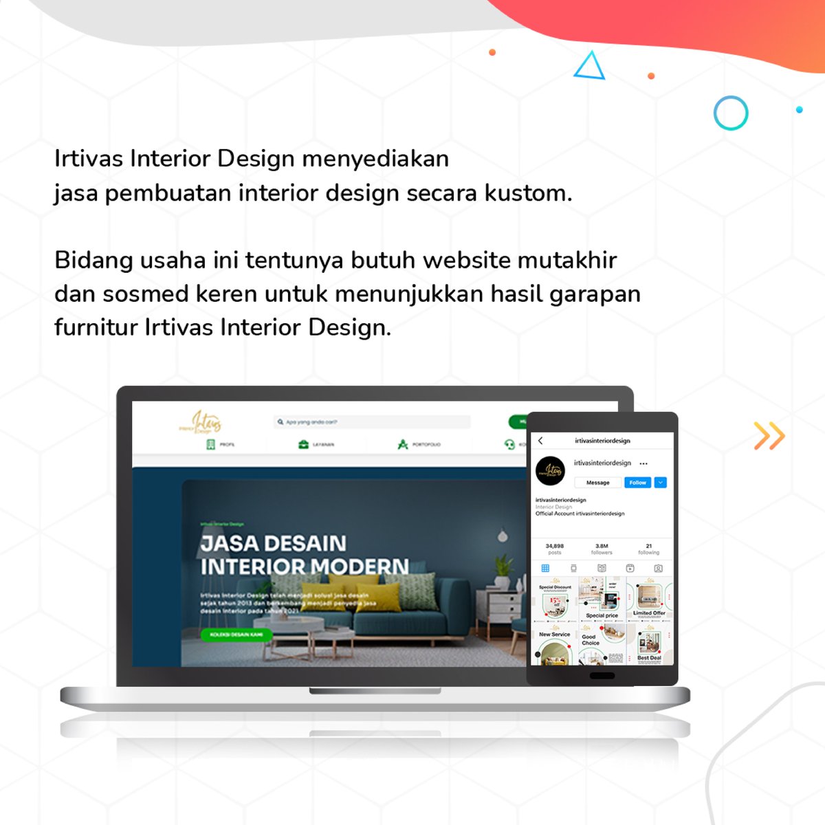 creativesemora's tweet photo. Bisnis lain udah di tahap ini, bagaimana dengan bisnismu? Jangan stuck ya, serahkan pada SEMORA!! 😉
#smrpf #portofolio #semora #digital #digitalmarketing #sosmed #design #irvitas #perabot #furniture #designinterior #interiordesign https://t.co/gsTMY2AHU2