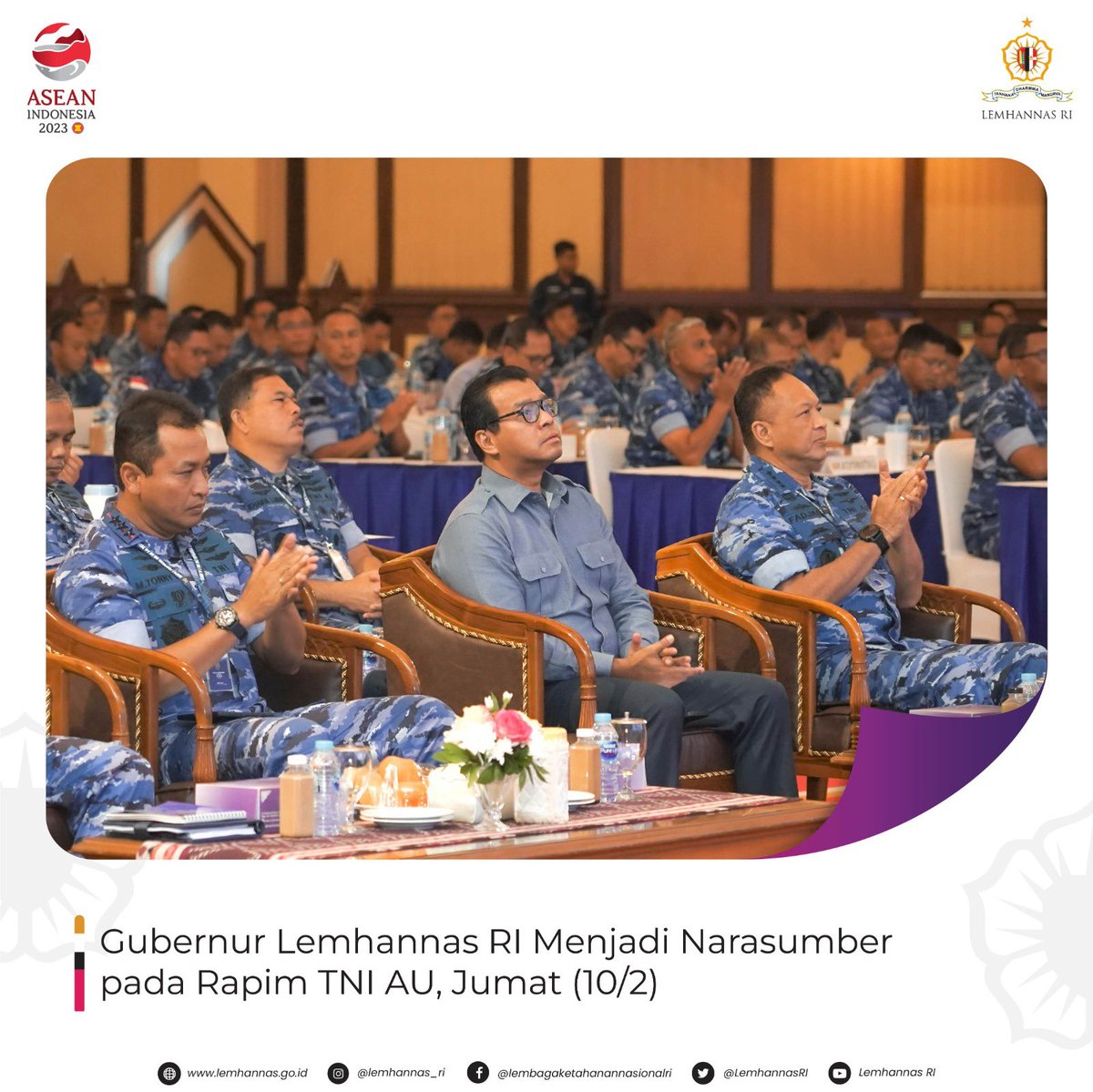 LemhannasRI's tweet photo. Pertama, arsitektur geopolitik masih condong memberikan keuntungan bagi AS. Kedua, Asia menjadi blok utama yang mempertahankan posisi non-blok dan berusaha untuk menghindar dari mengambil posisi dalam kompetisi AS-Tiongkok.
#LemhannasRI
#perang
#TNI
#RapimTNIAU
#proyeksi https://t.co/l2aYbfQN4Y
