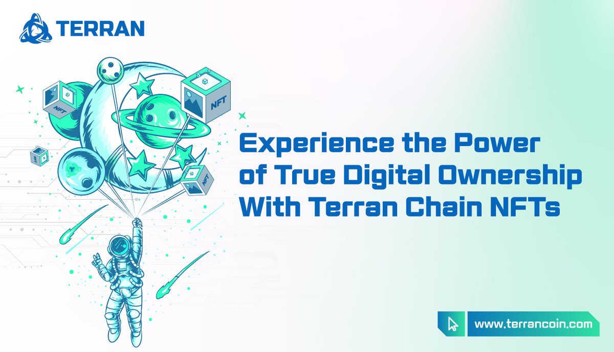 The #TerranChain NFT marketplace is built to revolutionize the ever-growing industry! Trouble starting an NFT business? Through our easily accessible #NFT minting features, #Terran will help you start your NFT business efficiently. #TRR #blockchain #NFTs #nftmarketplace
